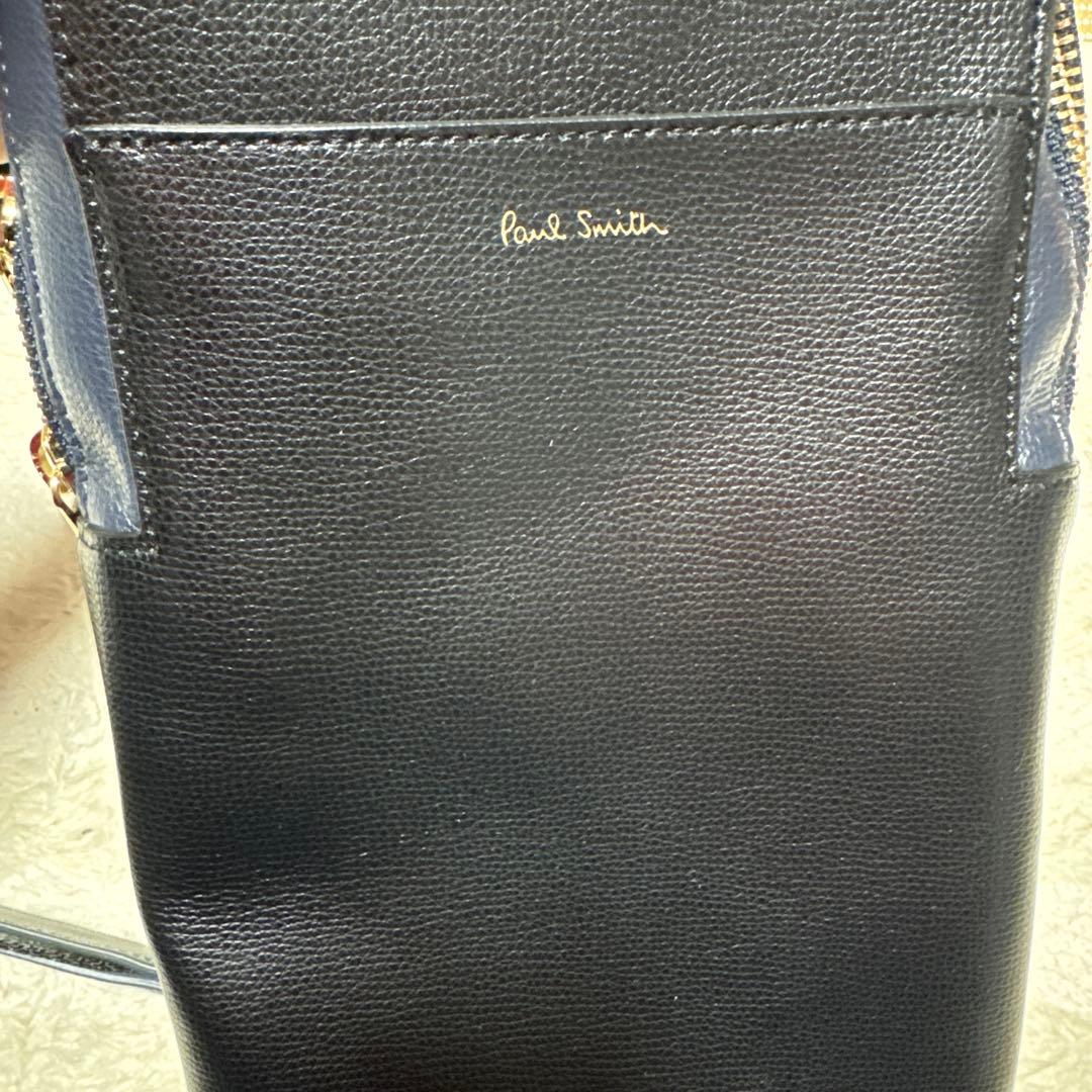 ト*ル様 新品未使用品！！Paul Smith 黒 ショルダーバッグ