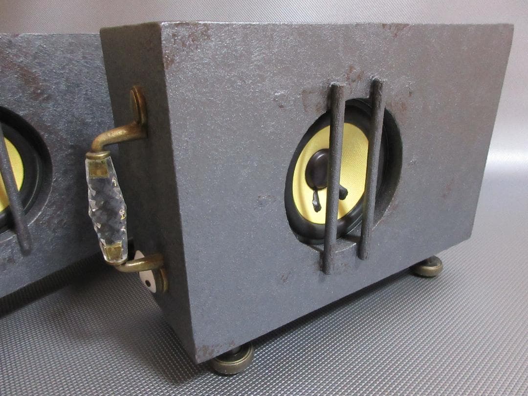 ★ハンドメイド・スピーカー（自作）★DENON◇8cm / 4Ω