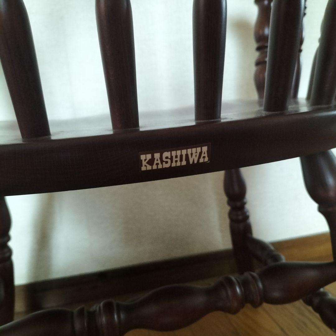 柏木工　アーム　ウインザーチェアー　椅子　ダイニング　チェア