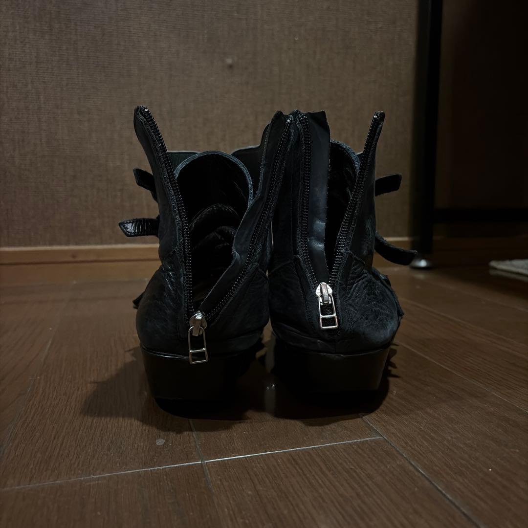 靴 tornado mart Quattro Monk Strap Boots M