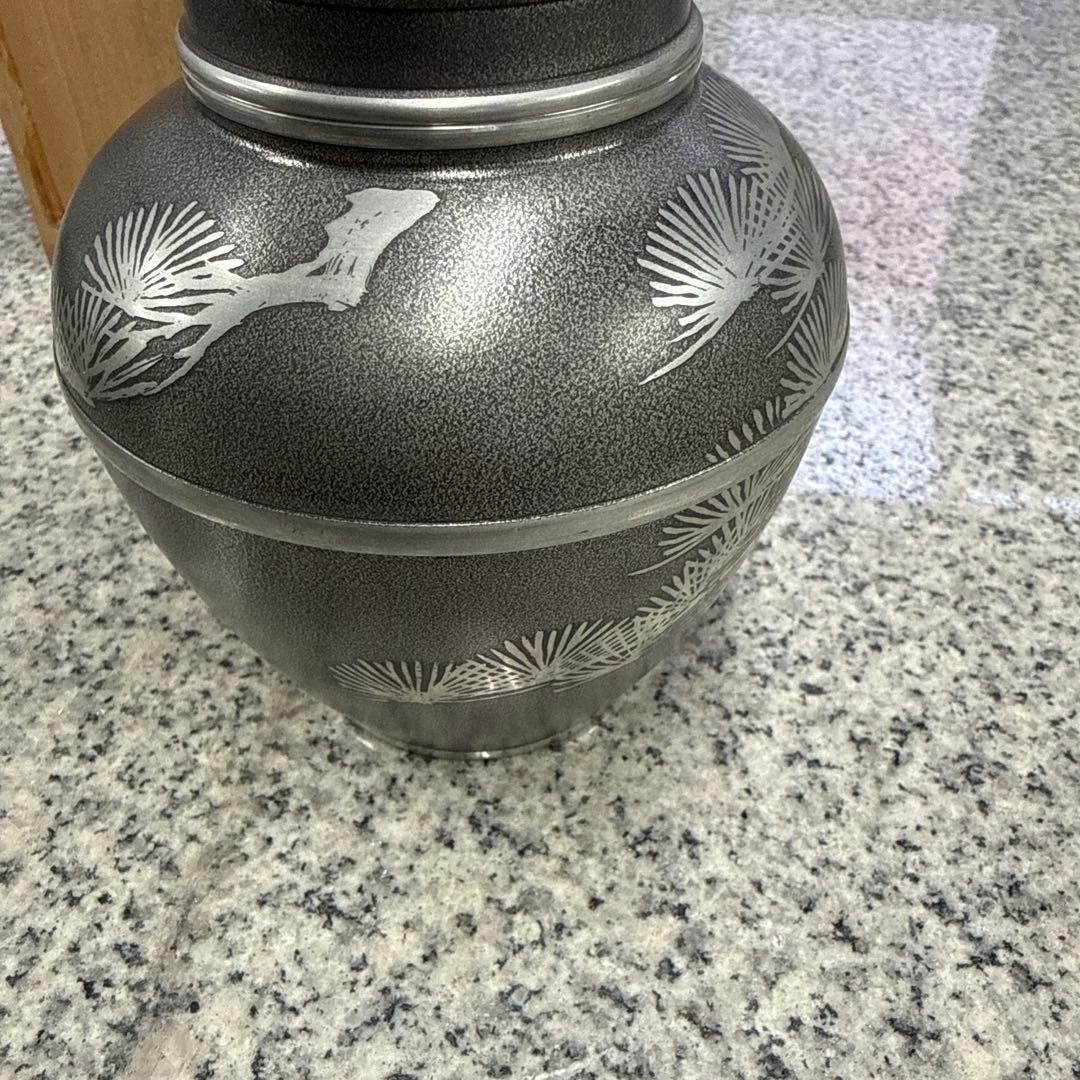 本錫製 茶壷 工芸品 アンティーク 茶道具 茶入れ 小物 格安