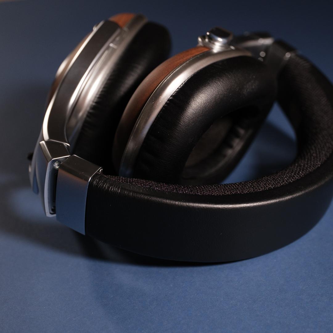 DENON AH-MM400 ヘッドホン 木製 美品 OYAIDE ケーブル付