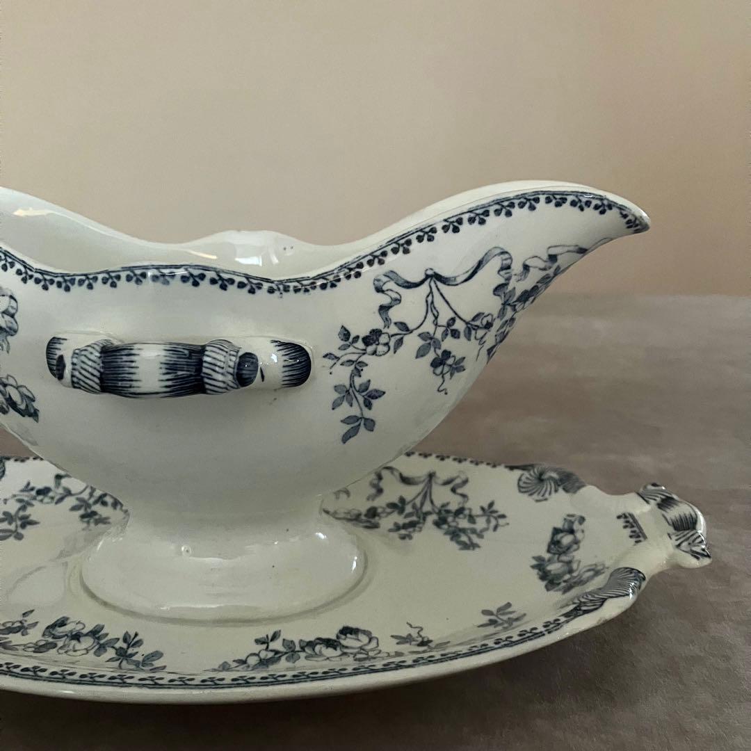 美品フランスアンティーク・サルグミンヌ U&Cモーツァルト・ソーシエール1点