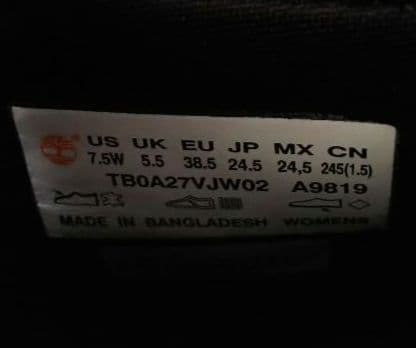 Timberlandティンバーランドマウンテンシューズ7.5W24.5cm