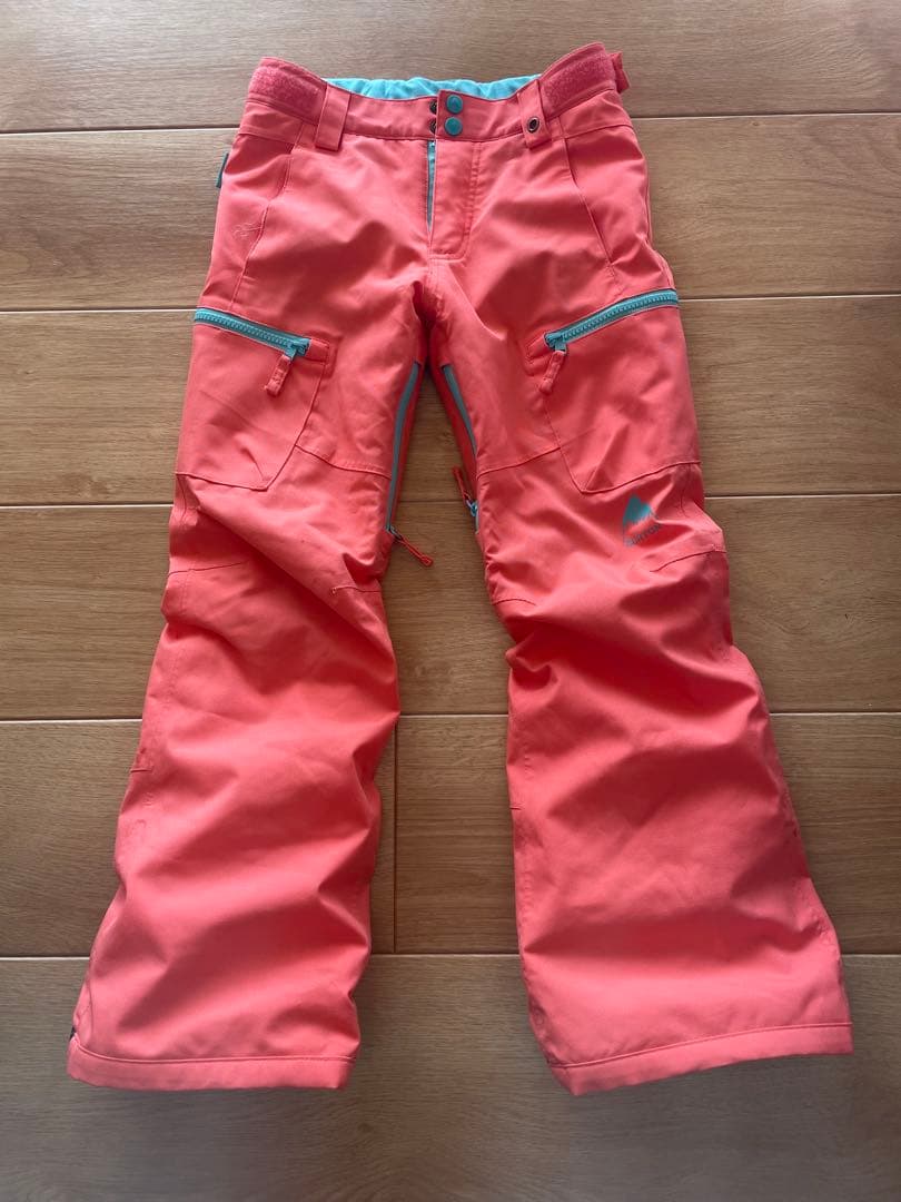 BURTONバートン キッズ ガールズ スノーボードパンツ S（120-130）