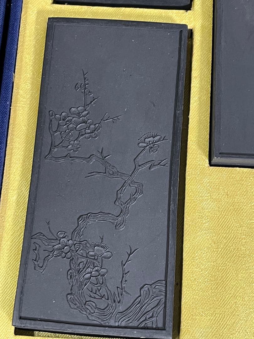 希少・珍品 唐墨 古墨 固形墨 乾隆年製 中国美術 10個セット 未使用品