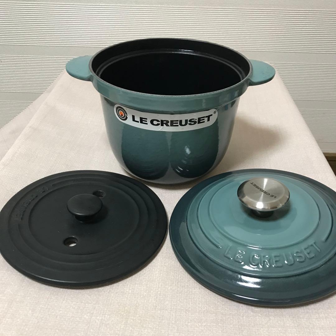 ル・クルーゼ両手鍋１８㎝レシピ本付き