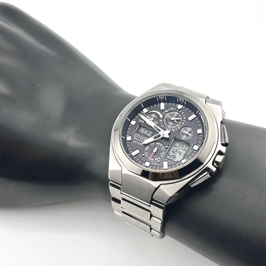 【稼働品】CITIZEN アテッサ　シチズン ソーラー 腕時計