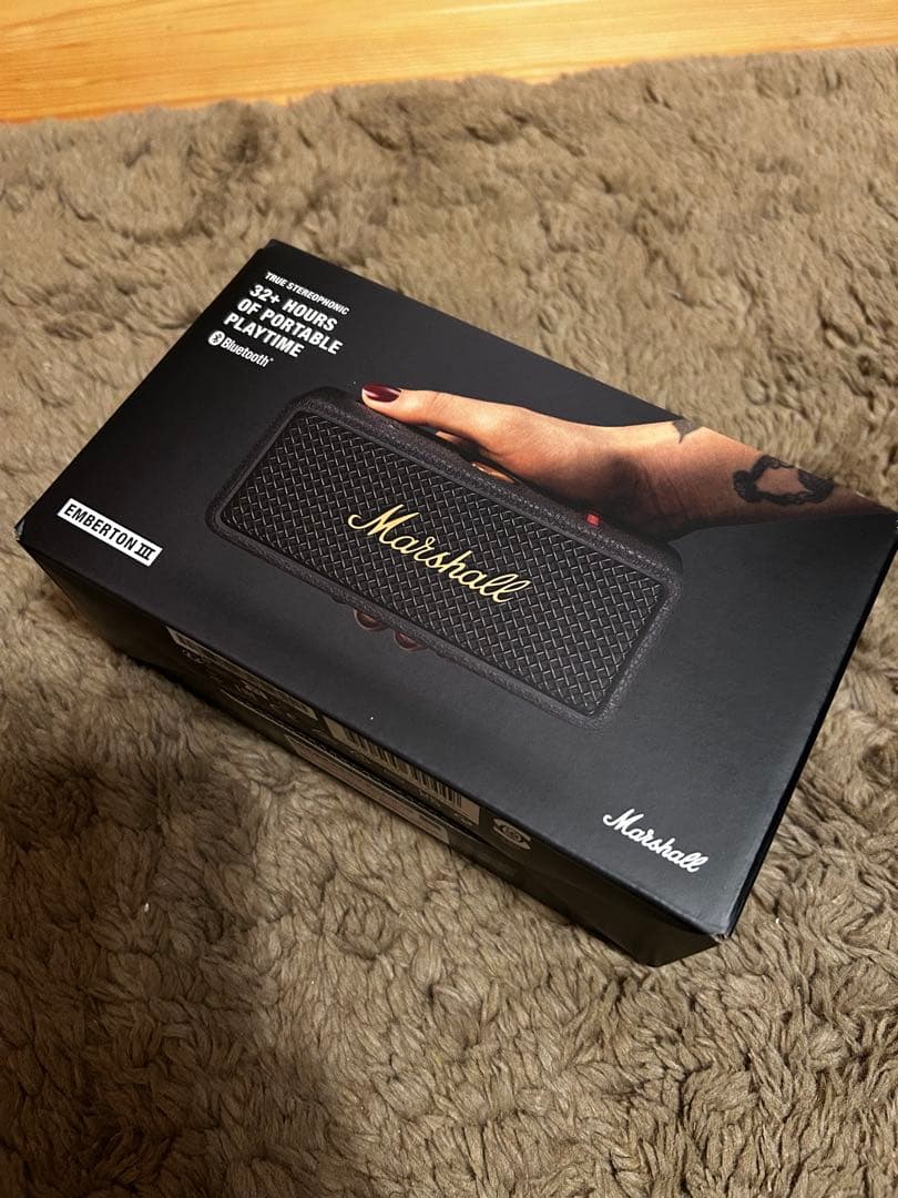 Marshall ワイヤレススピーカー ブラック