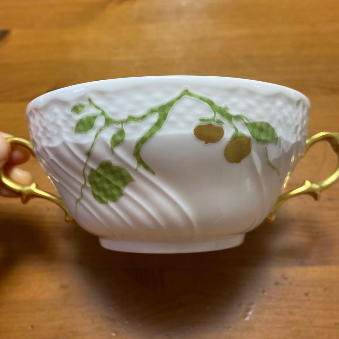 リチャードジノリ　スープカップ＆ソーサー