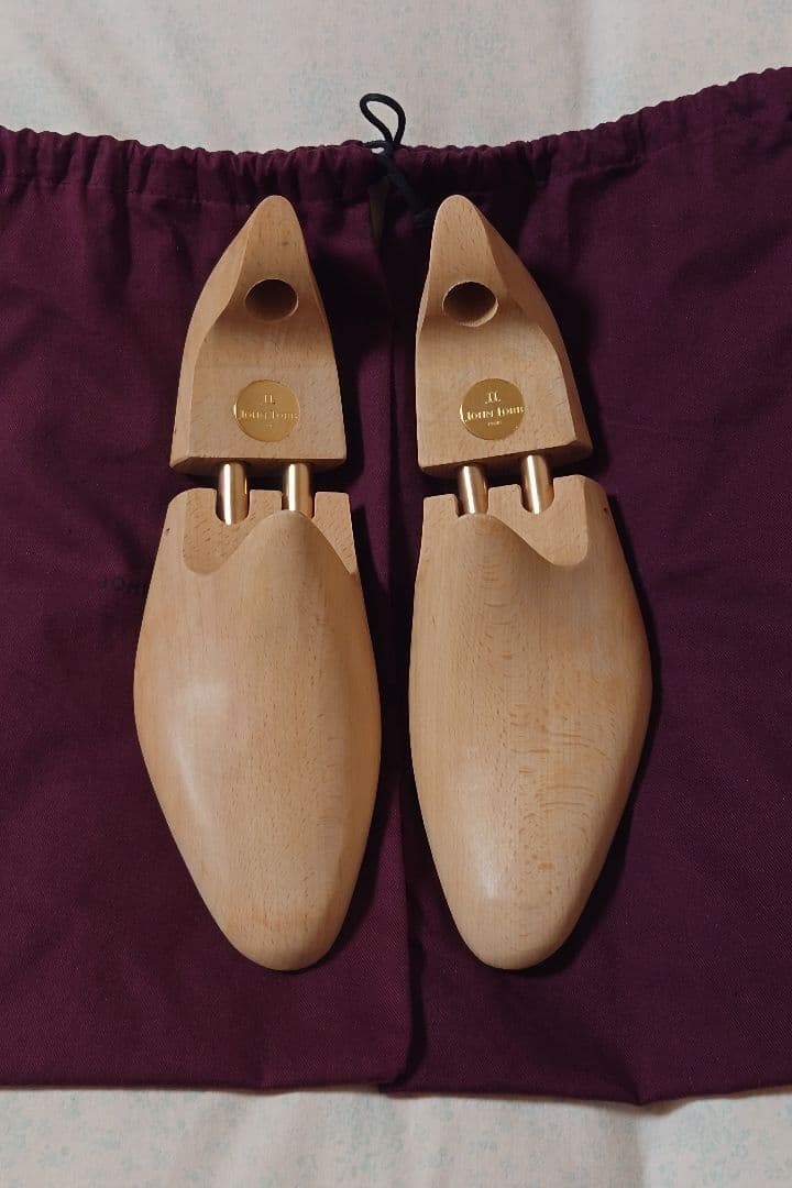 極美品　初期　PARIS　ジョンロブ　純正　シューツリー　8E 90s