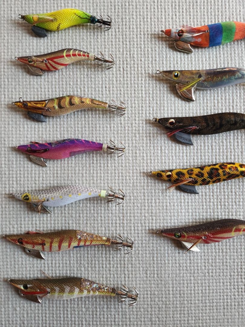 ダイワ　エメラルダス　エギ番長　シマノ　フラッシュブースト　デュエル　パタパタ