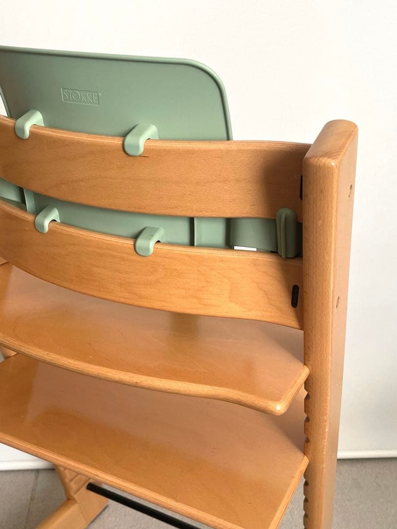 美品★ストッケ★トリップトラップ★ベビーセット&トレイ付き★シリアルNO.6〜