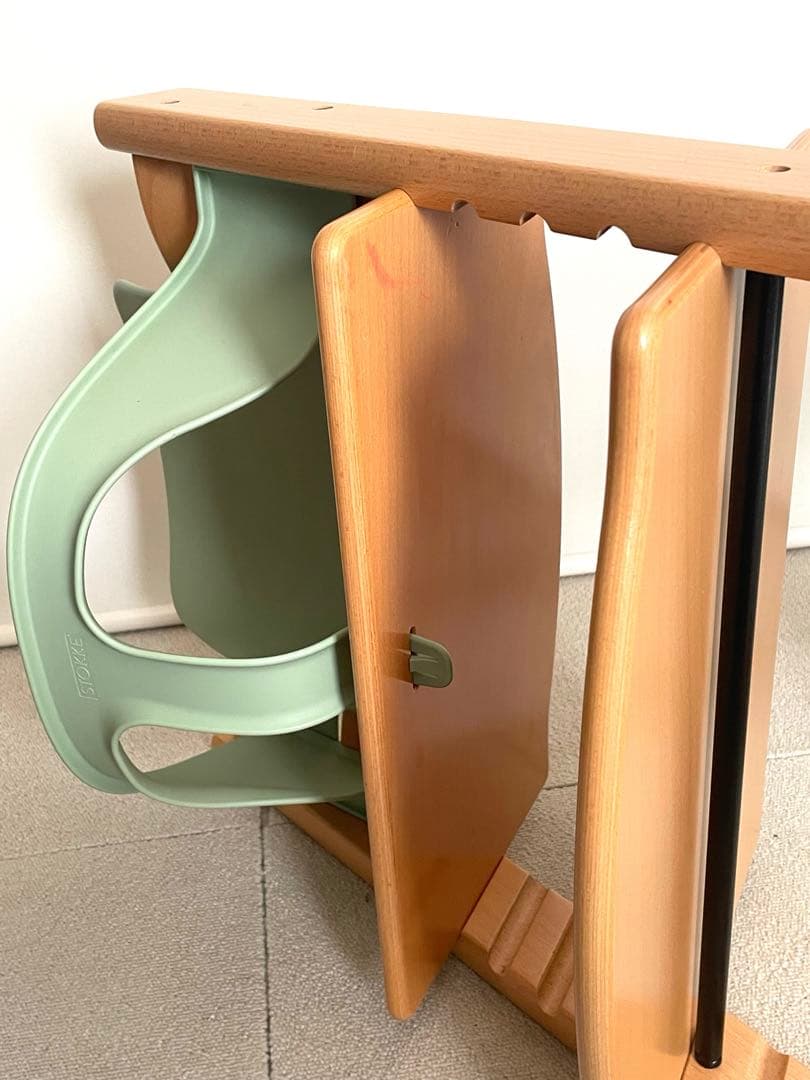 美品★ストッケ★トリップトラップ★ベビーセット&トレイ付き★シリアルNO.6〜