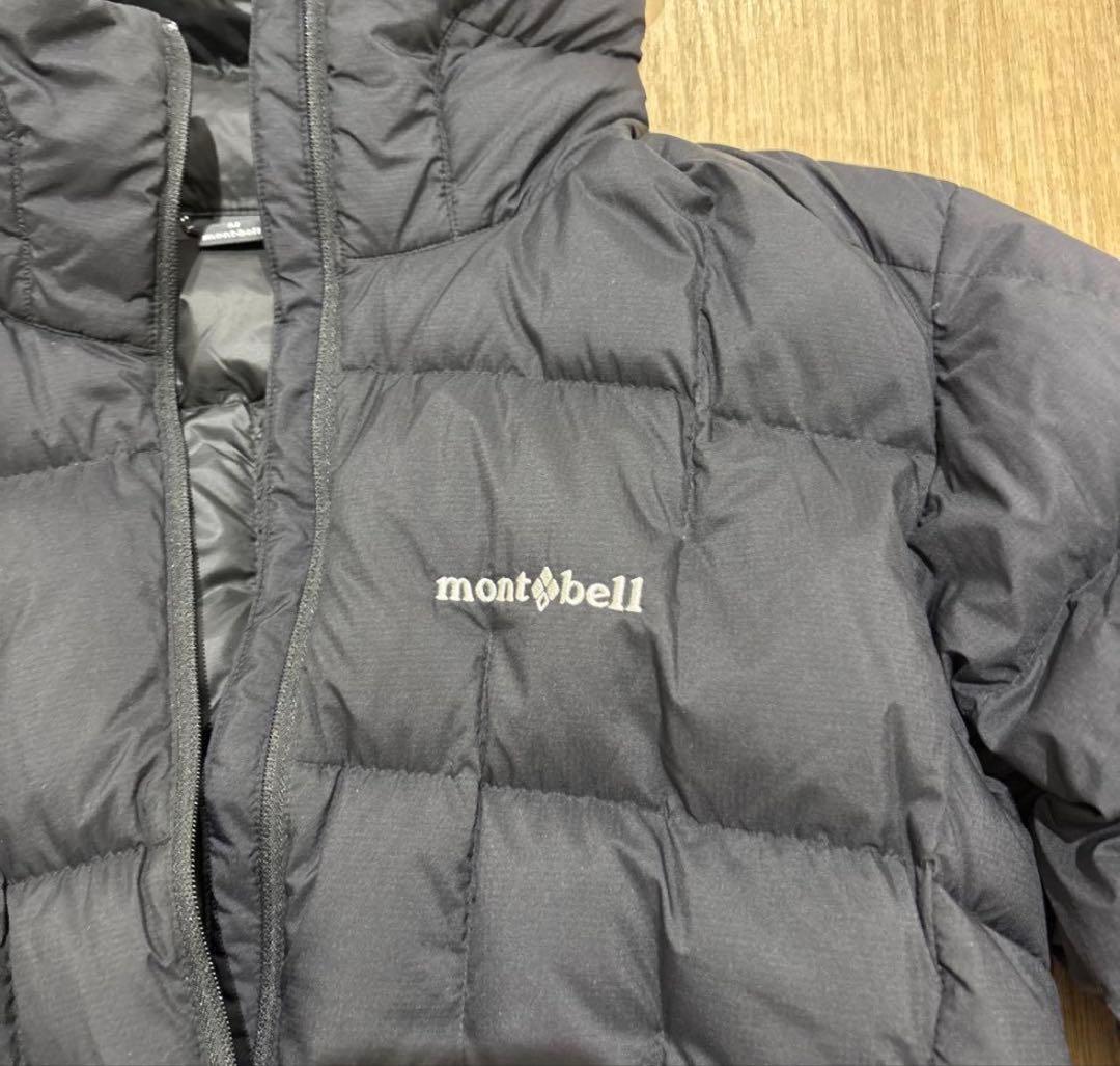 montbell フード付きダウンジャケット 黒