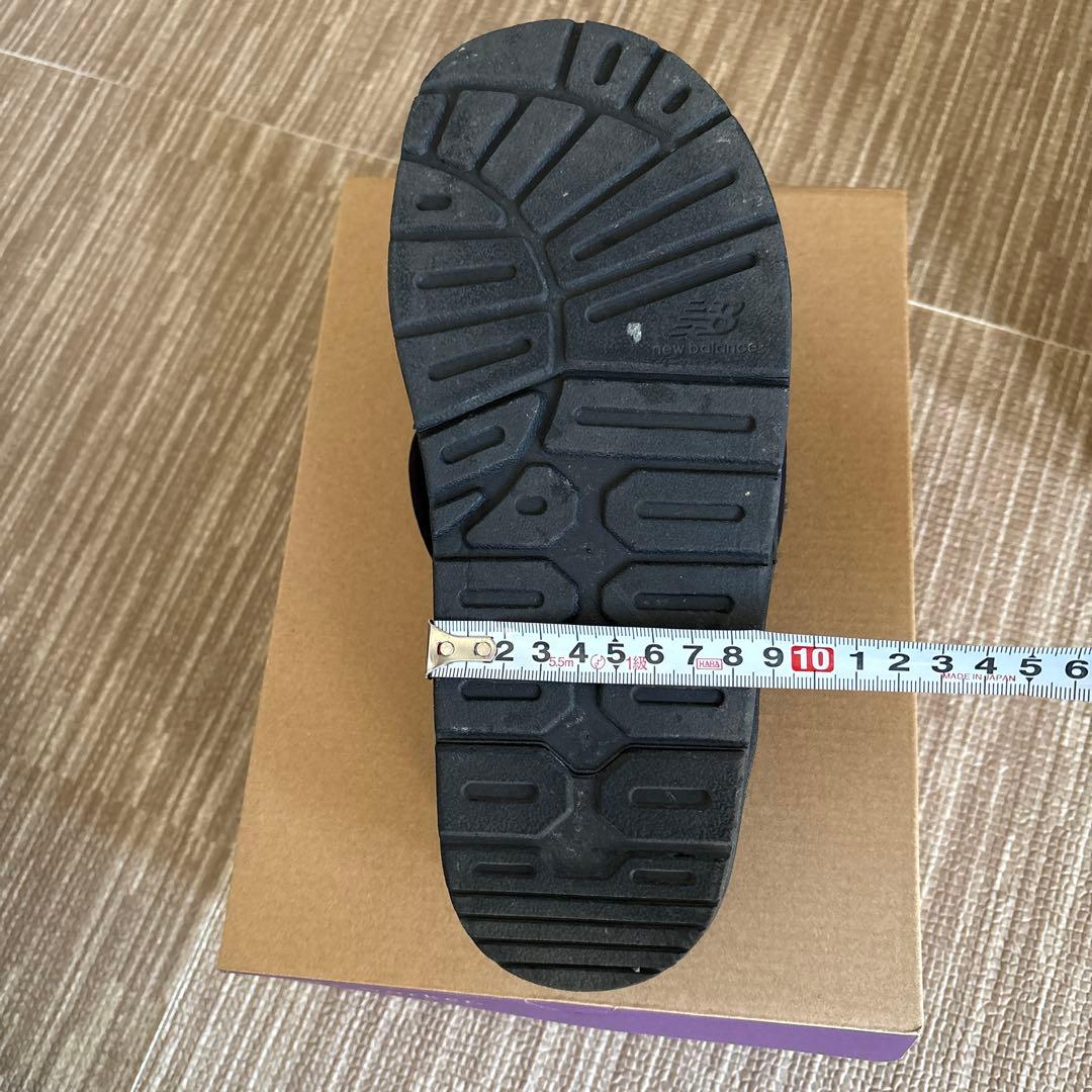 New Balance PUFLEE V2 ブラック　ボアスリッポン