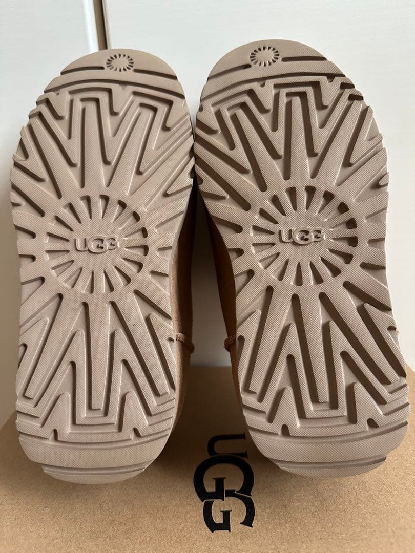 UGG PUMPED SLIDE サイズ7 パンプドスライド　Chestnut
