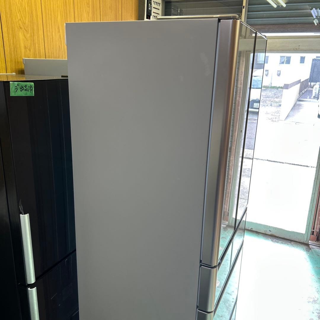 日立 6ドア 大型 冷蔵庫 R-XG43K 430L 直接引取可能