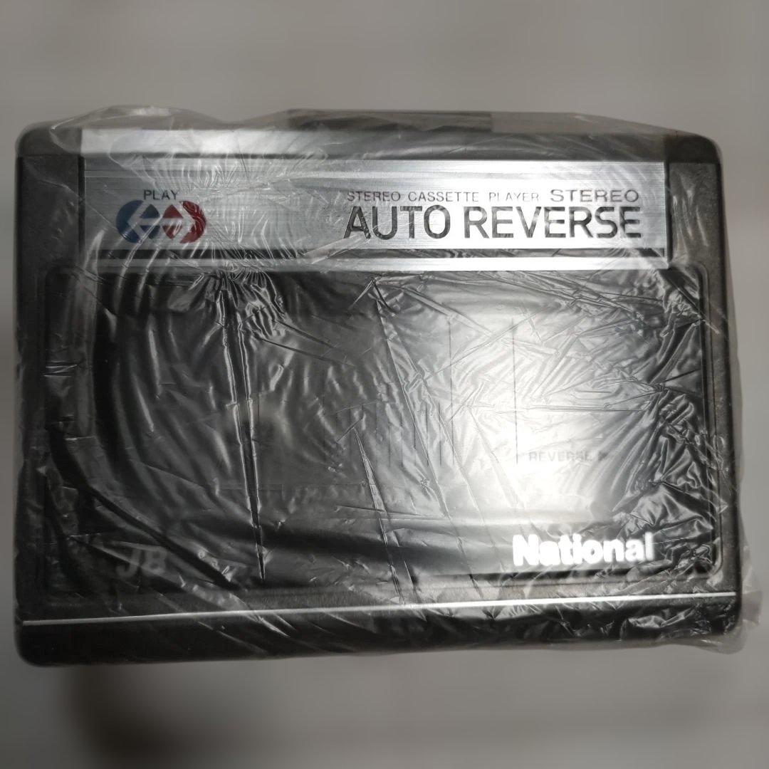 カセットプレーヤー【National】[ブラック ]新品