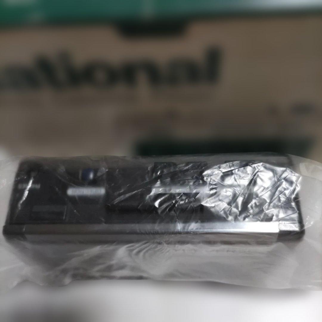 カセットプレーヤー【National】[ブラック ]新品