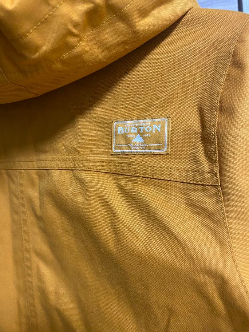BURTON マスタード フード付きジャケット