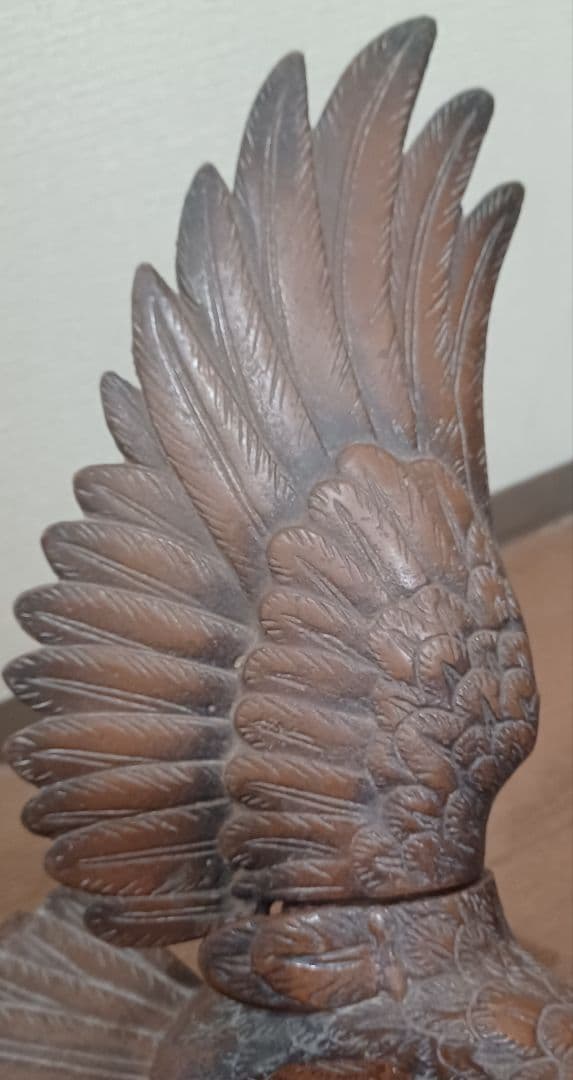 年代物 6.7kgの鷹さん(鷲さん)antique hawk or eagle