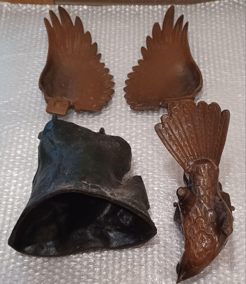 年代物 6.7kgの鷹さん(鷲さん)antique hawk or eagle