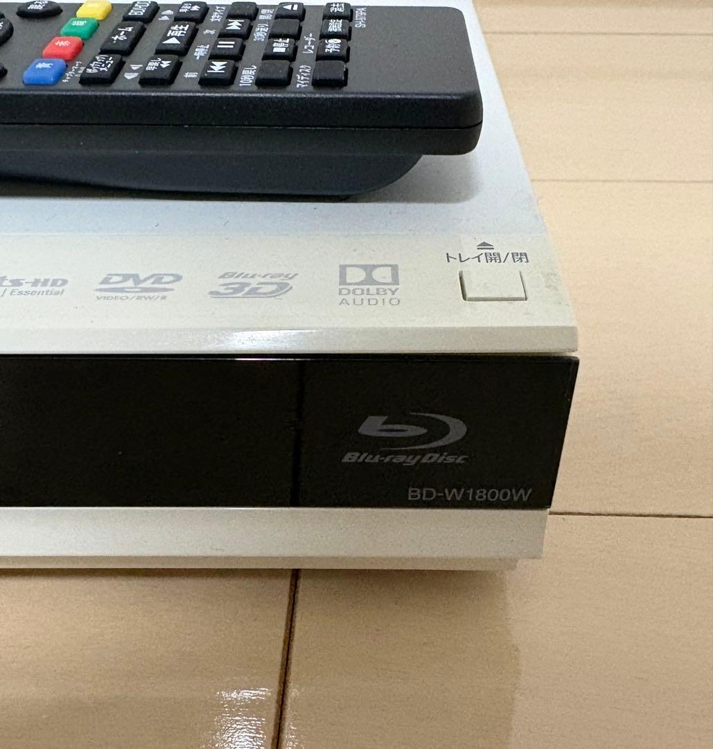 SHARP Blu-rayレコーダー BD-W1800 ホワイト