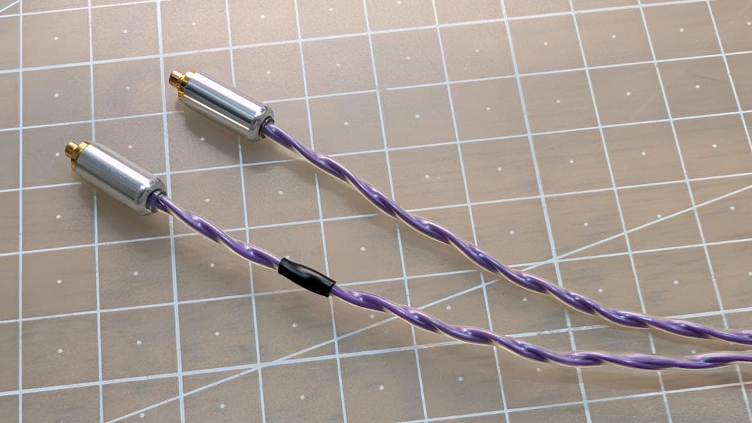 IEMケーブル ST-Zero(3) MMCX/4.4mm5極/紫