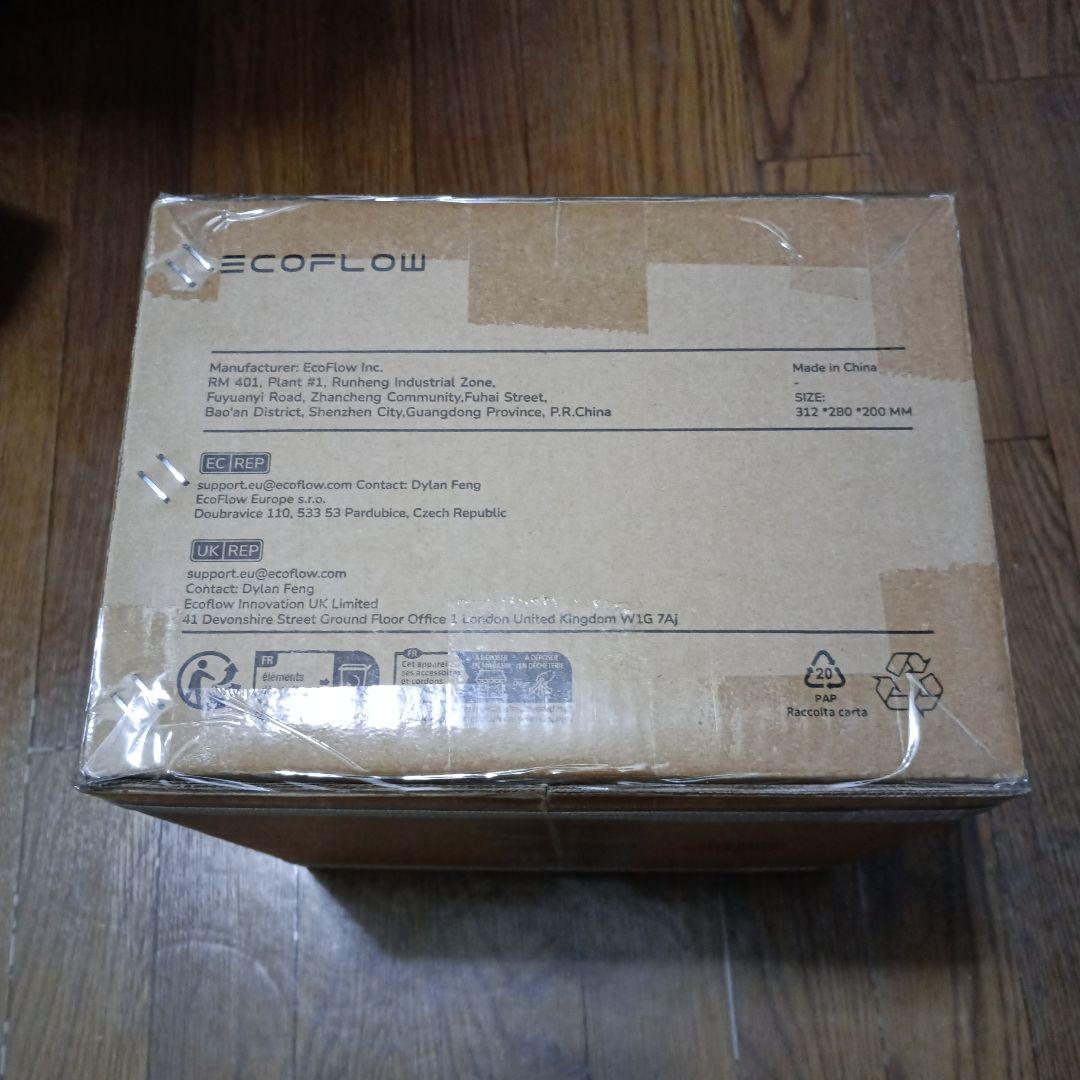 ECOFLOW AC 600 ポータブル電源