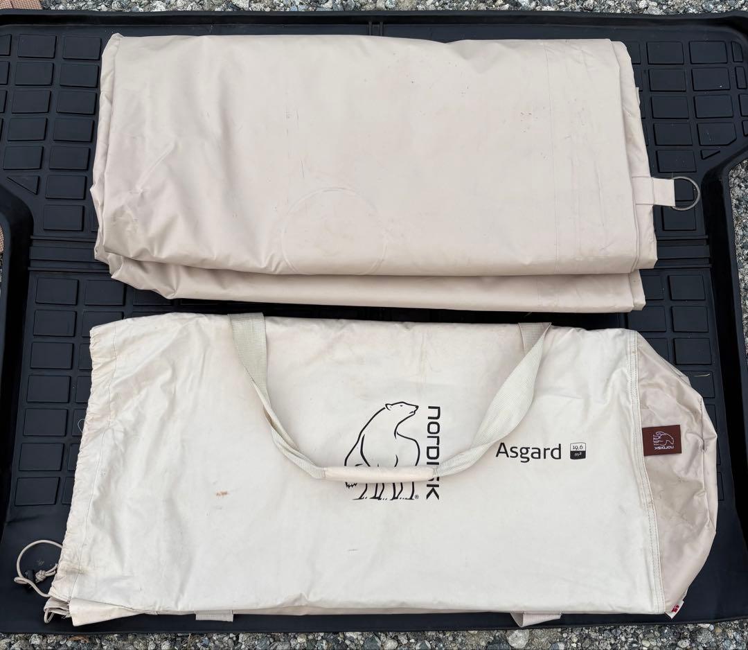 発送不可　【美品】Nordisk Asgard 19.6フルセット