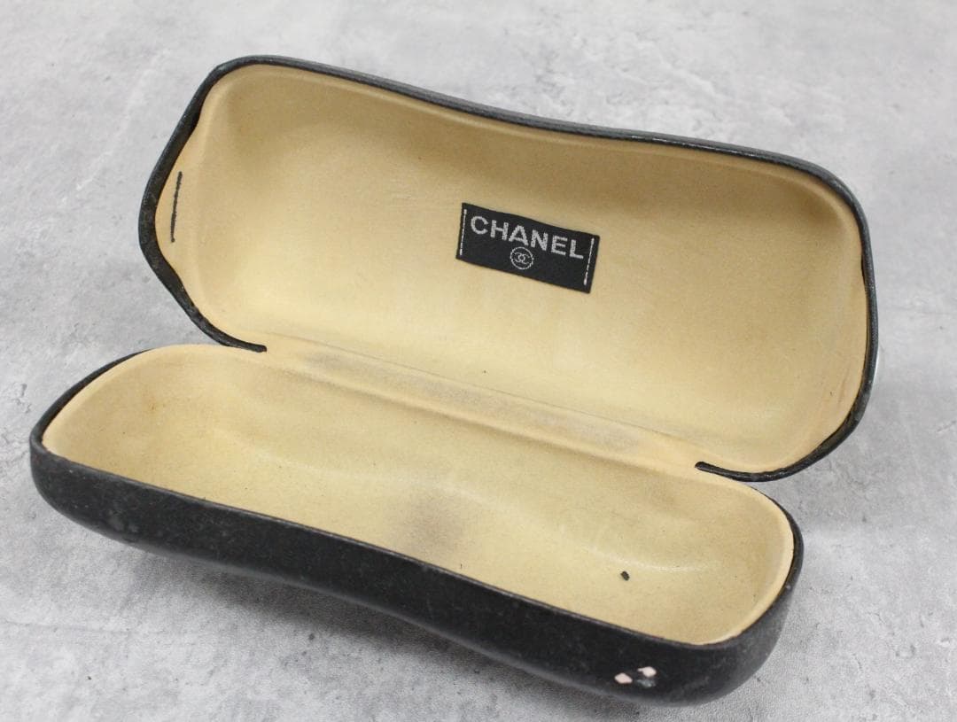 ▲CHANEL サングラス ココマーク ラインストーン ブラウンべっ甲柄
