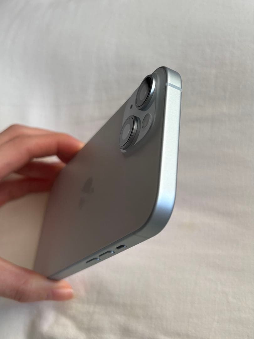 iPhone15 ブルー SIMフリー バッテリー95%