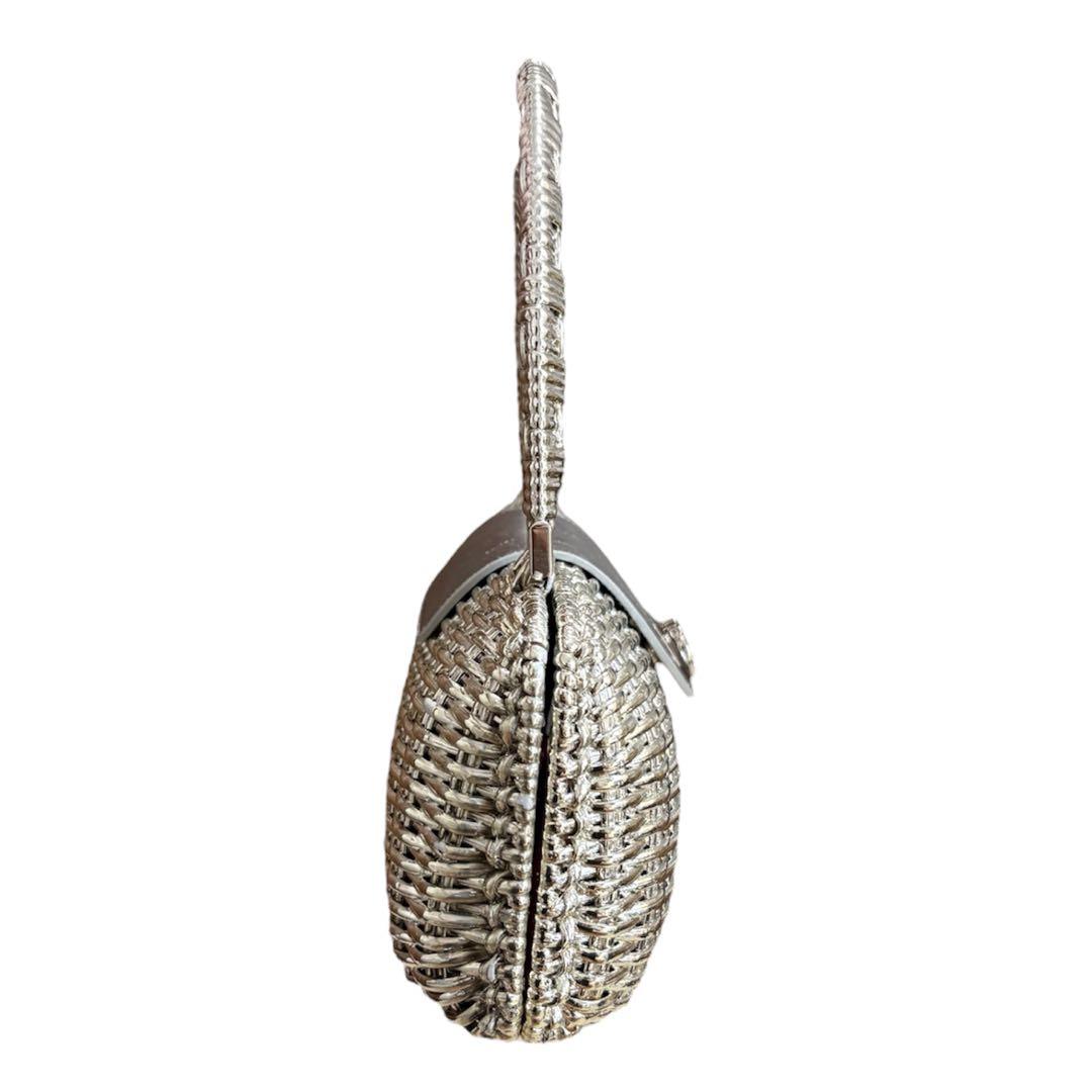 フェラガモ Ferragamo かごバッグ ハンドバッグ ガンチーニ