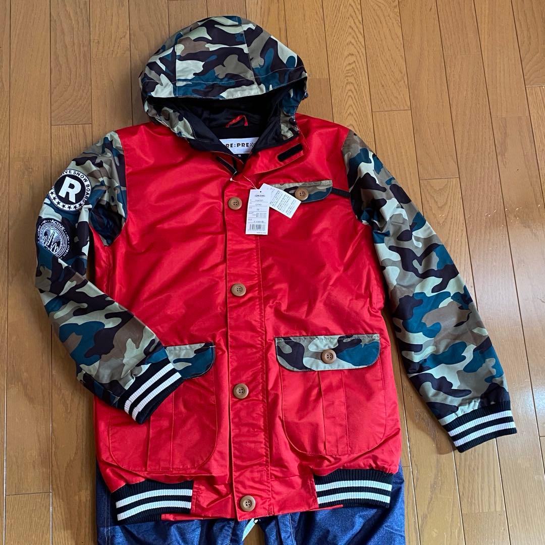 【新品】RE:PRE リプリ　スノーボードウェア　スノボ　11号　Ｌ