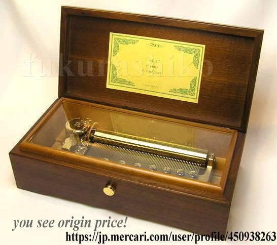 新品72弁 高速バイオリン♪ツィゴイネルワイゼン３Ｐオルゴール720オルフェウス