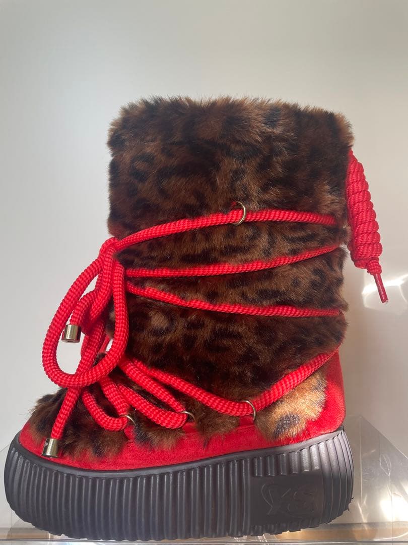 YELLO PAOTU FAUX FUR BOOTS Sサイズ