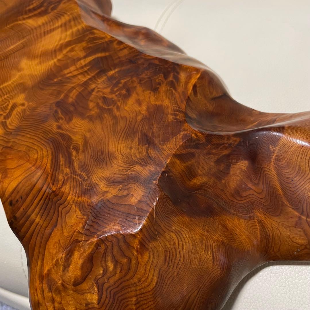 屋久杉台座 花台 飾り台 工芸品 置台 希少置き台 世界遺産 生け花 屋久島