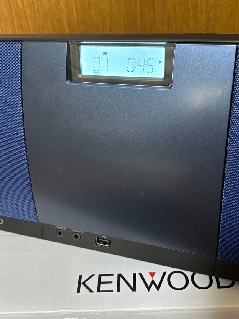 KENWOOD CR-D3 中古　ブルー