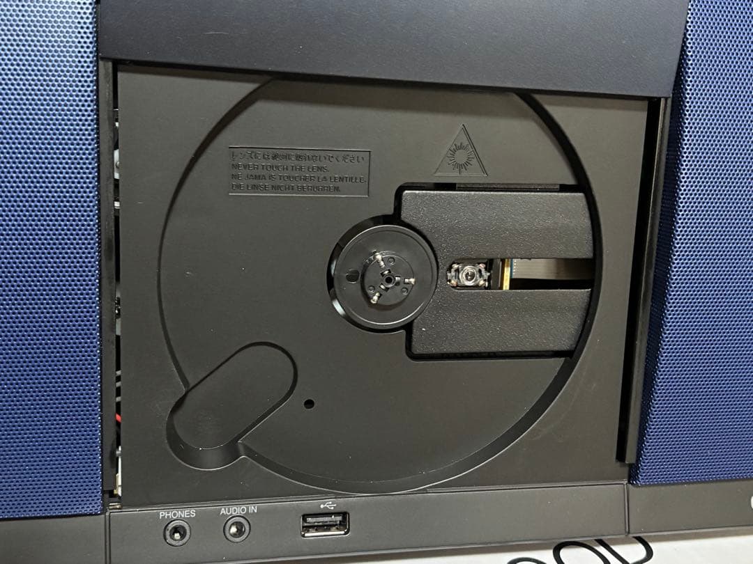 KENWOOD CR-D3 中古　ブルー