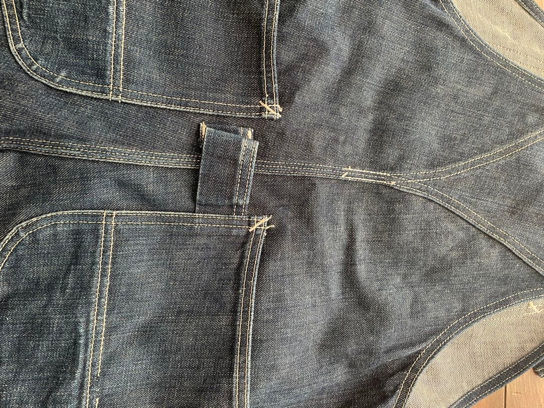 ★希少★EVISU エヴィス カンガルー デニムオーバーオール 34 納品書あり