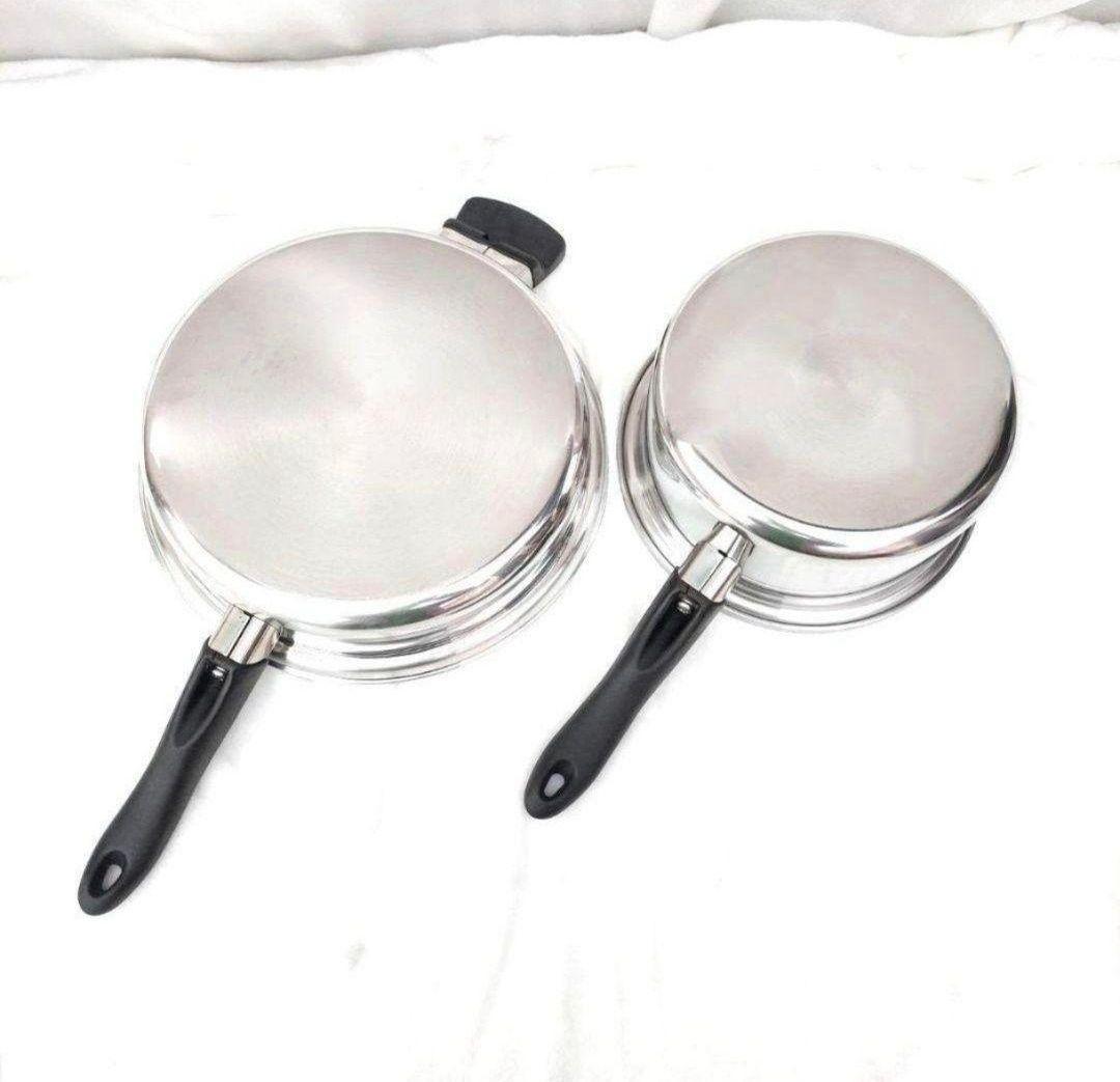 インダクションレンジ対応 アムウェイ 大フライパン 大ソースパン @