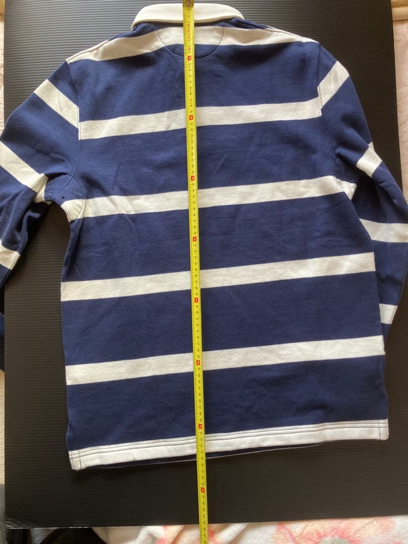 Polo Ralph Lauren ⭐️新品ラガーシャツ⭐️ネイビー/ホワイト