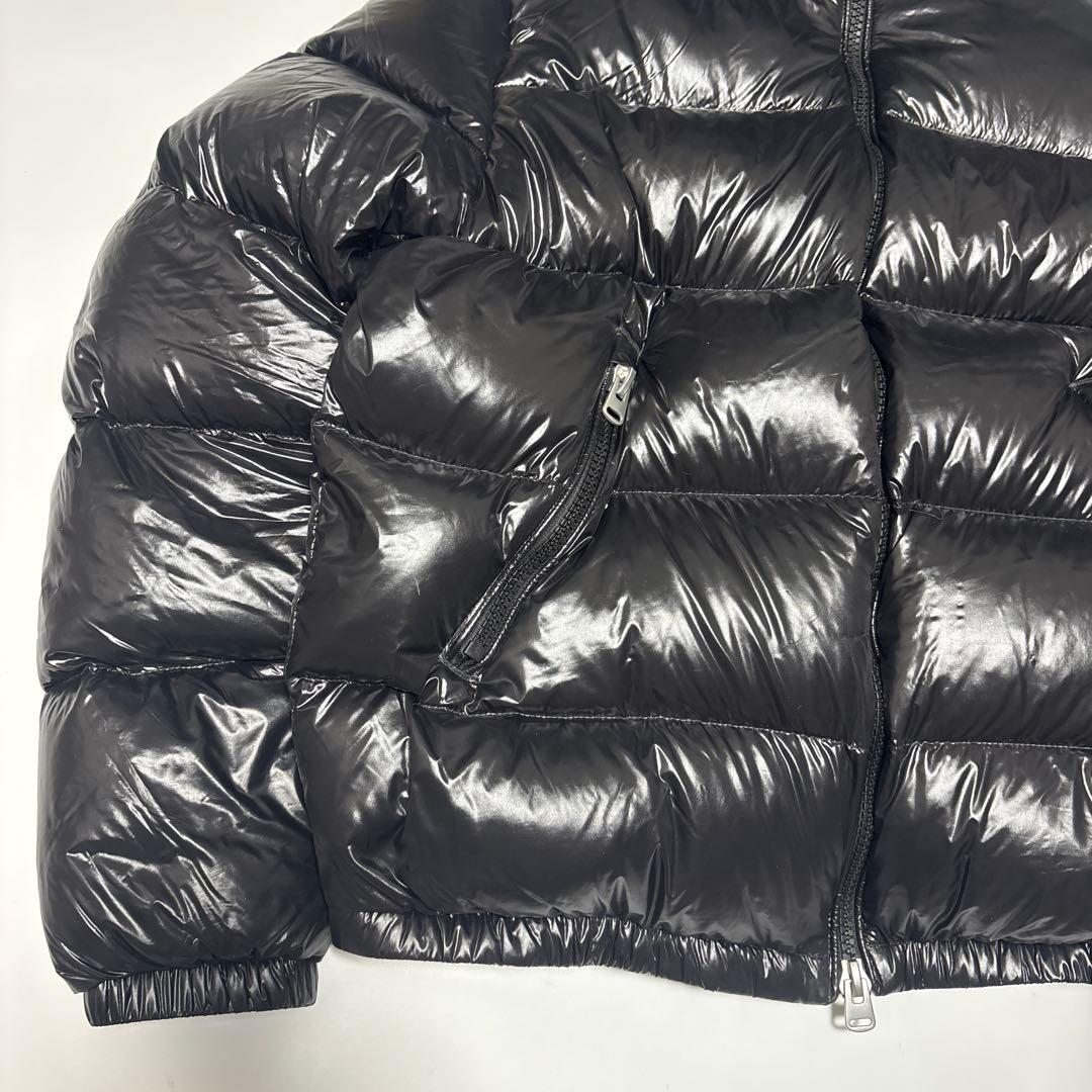 ✨美品✨ザラ 光沢 ダウンジャケット【40】M ブラック Y2K肉厚