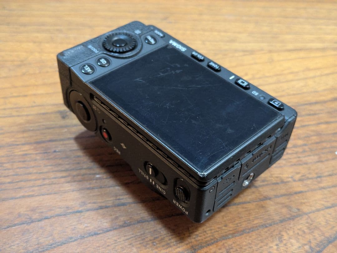 SIGMA fpL 本体+付属品多数 マウントアダプター、木製グリップ等付属