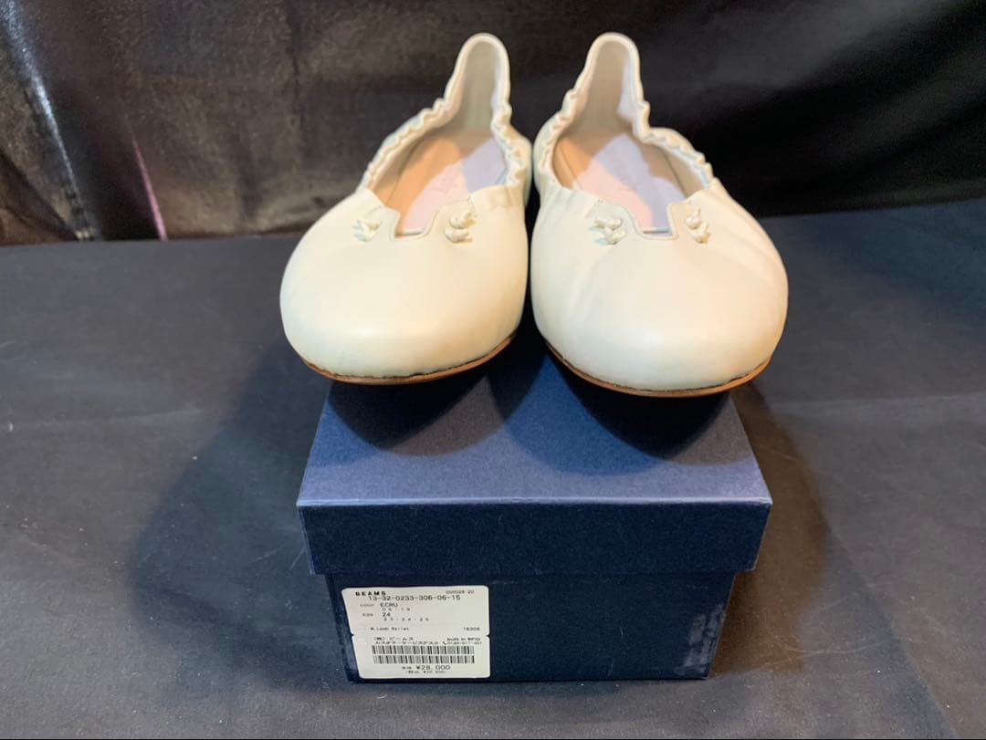 【美品】BEAMS BOY maturely バレエシューズ　24cm