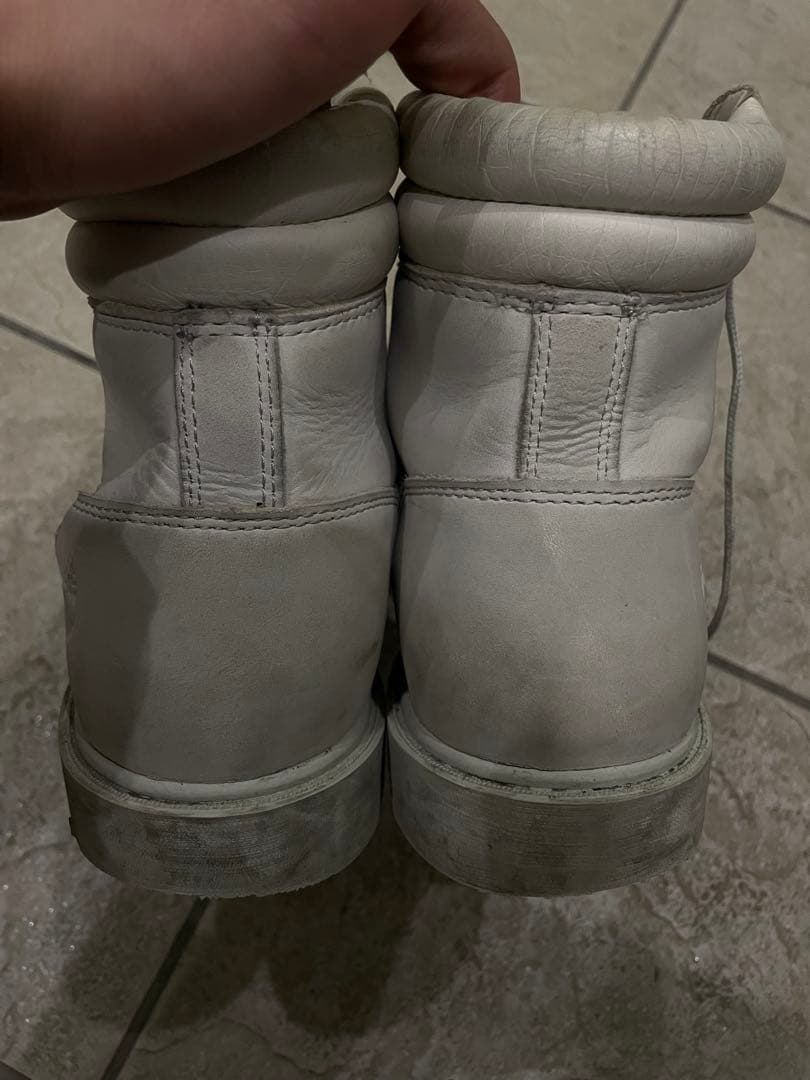 Timberland ホワイトブーツ