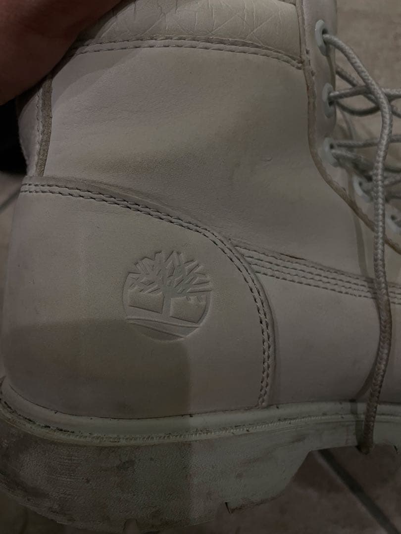 Timberland ホワイトブーツ