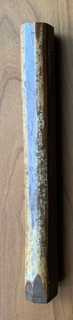 希少　江戸千家　川上不白　花押入　茶杓入れ　残欠　年代物　時代物