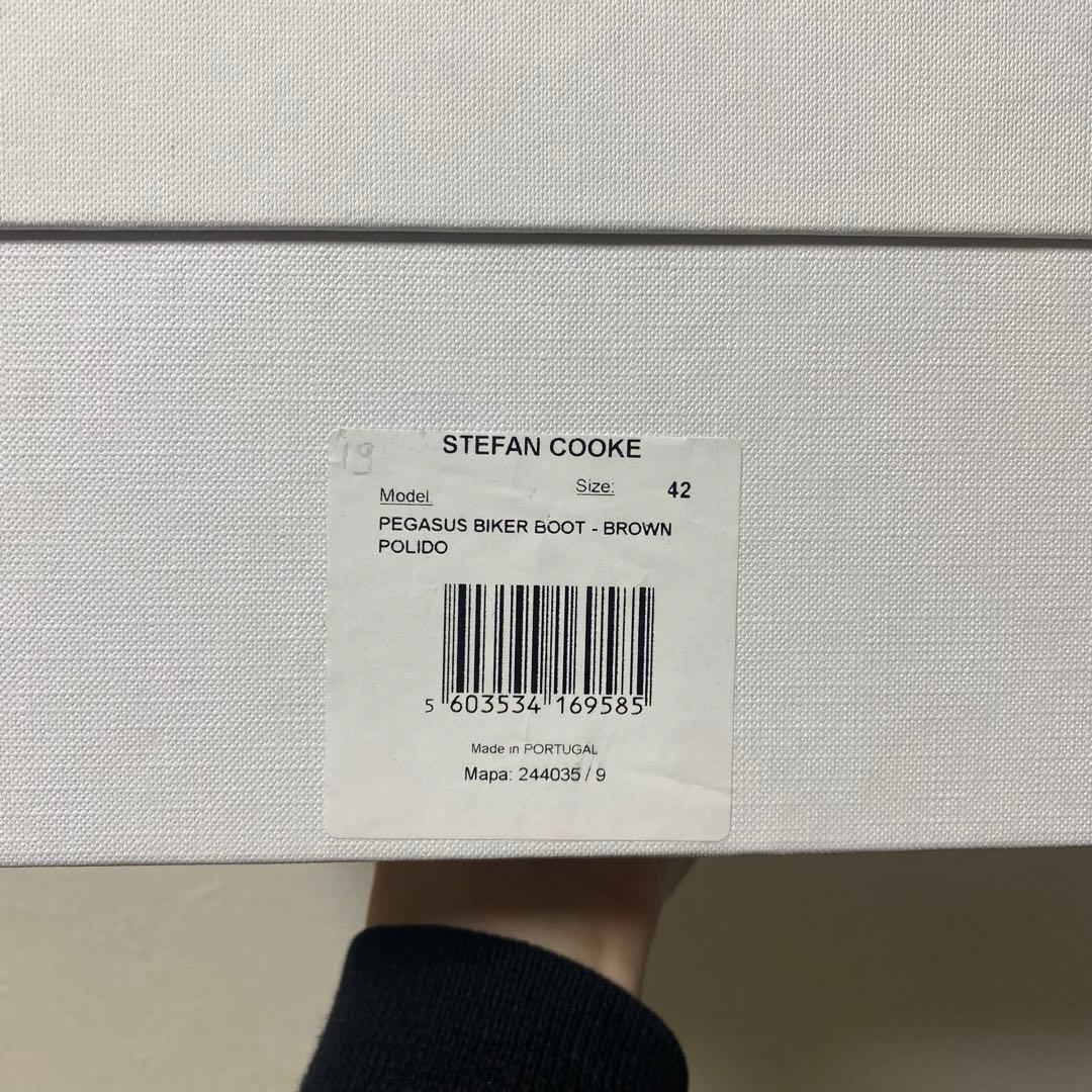 Stefan Cooke Pegasus Biker Boots ペガサス 42